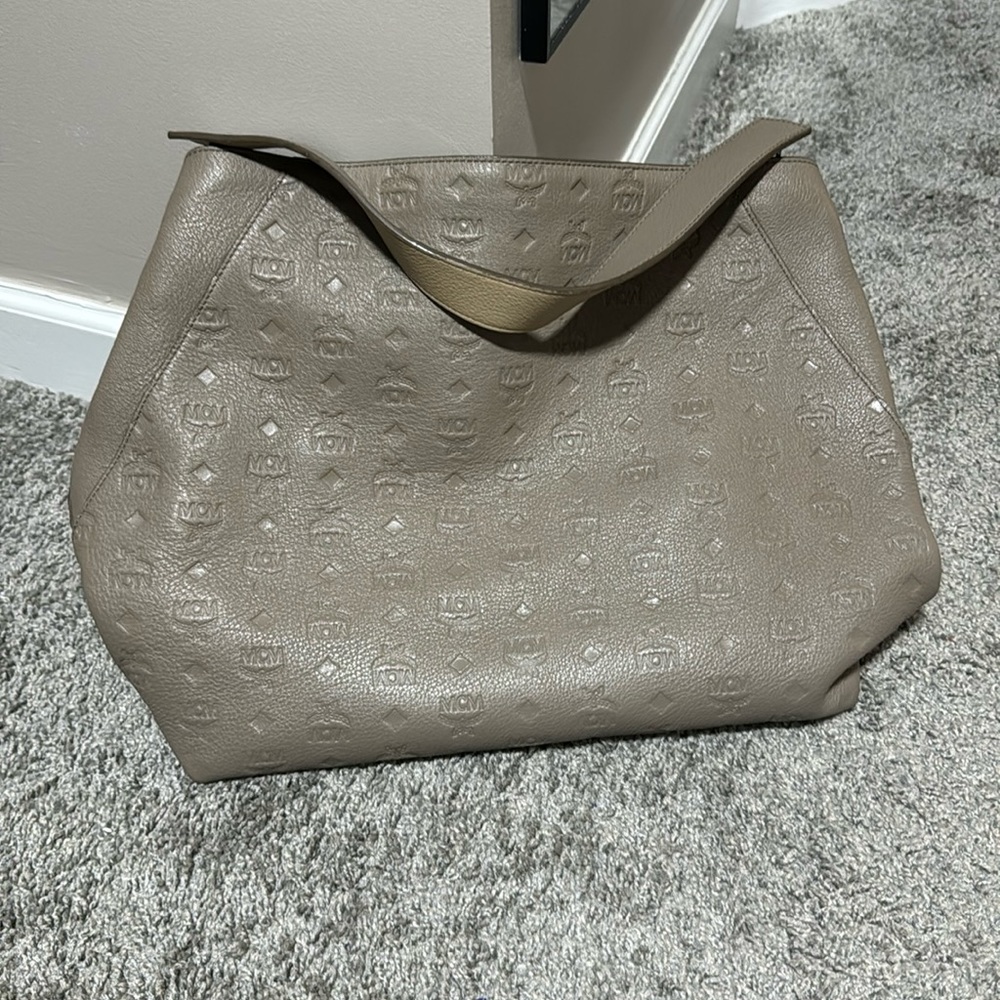 MCM Leather Hobo